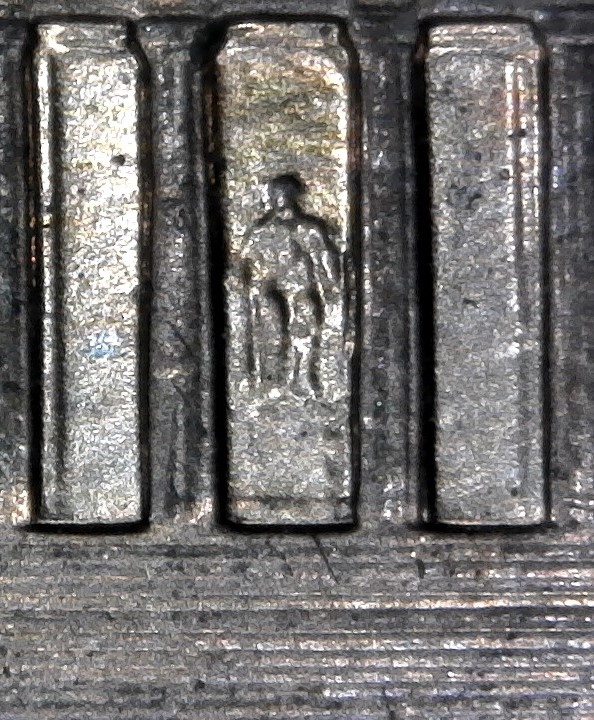 1999-P-Lincoln-Memorial-Cent-With-Nice-Column-Bar-DDR-To-The-Right